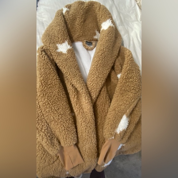 Oversized Sherpa Lounger Coat - Picture 3 of 5